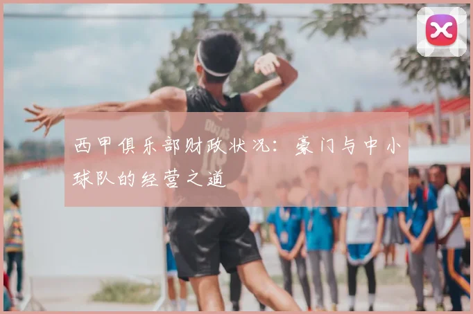 西甲俱乐部财政状况:豪门与中小球队的经营之道